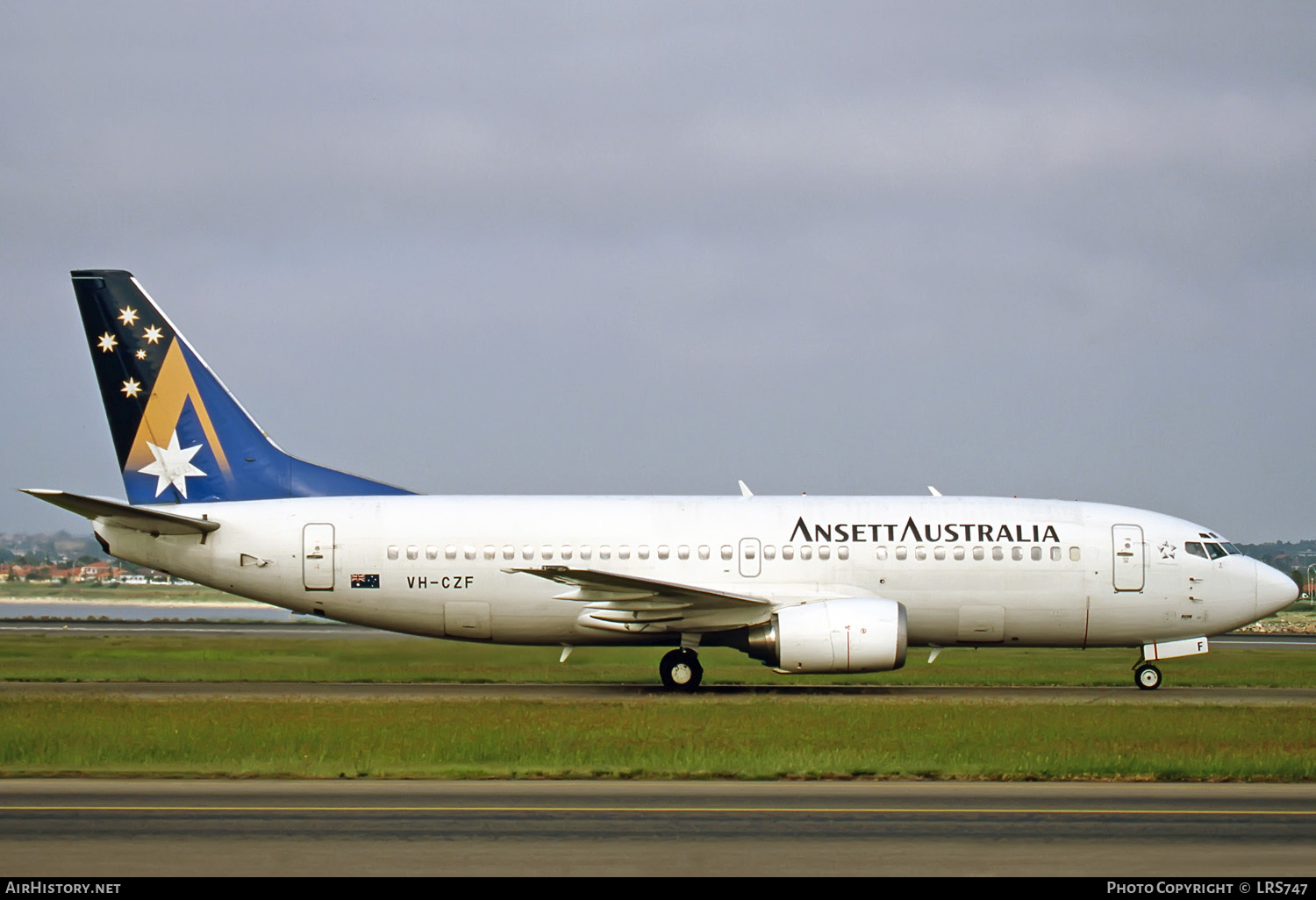 Aircraft Photo of VH-CZF | Boeing 737-377 | Ansett Australia | AirHistory.net #281155