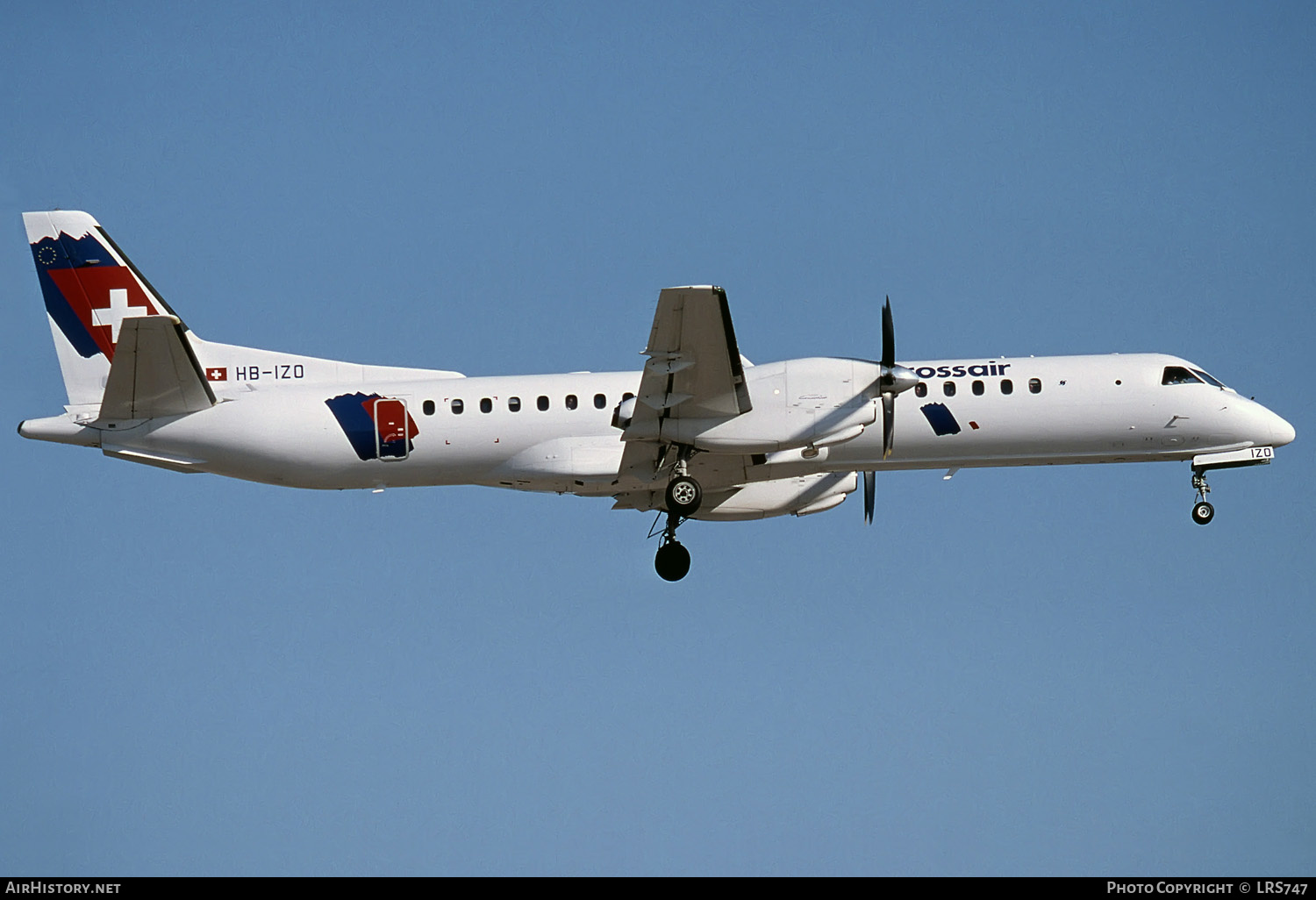 Aircraft Photo of HB-IZO | Saab 2000 | Crossair | AirHistory.net #281156