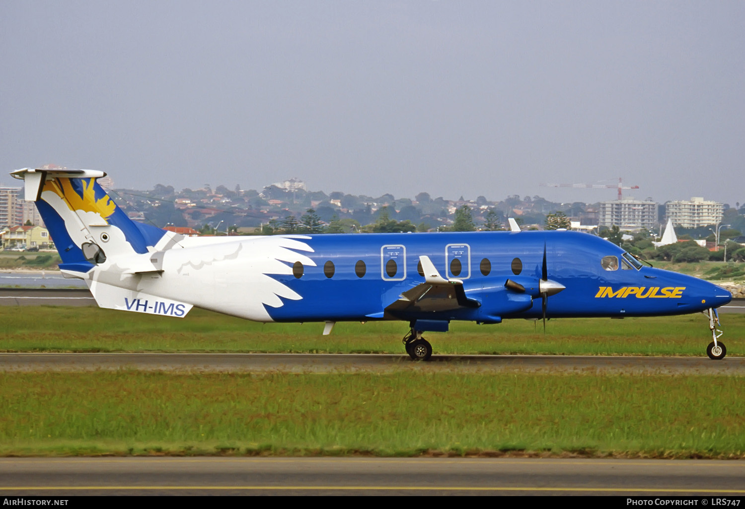 Aircraft Photo of VH-IMS | Raytheon 1900D | Impulse Airlines | AirHistory.net #281163