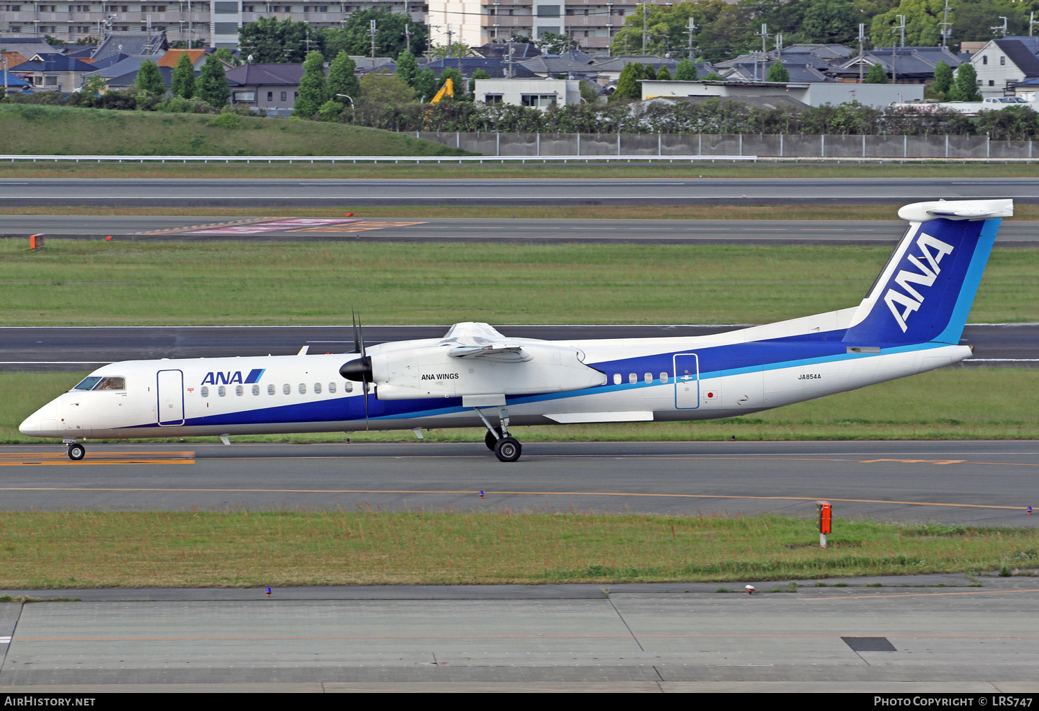 Aircraft Photo of JA854A | Bombardier DHC-8-402 Dash 8 | All Nippon Airways - ANA Wings | AirHistory.net #281181