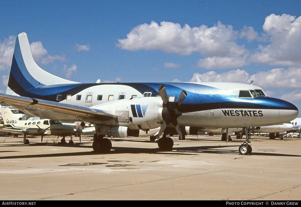 Aircraft Photo of N90857 | Convair 580 | Westates Airlines | AirHistory.net #281184