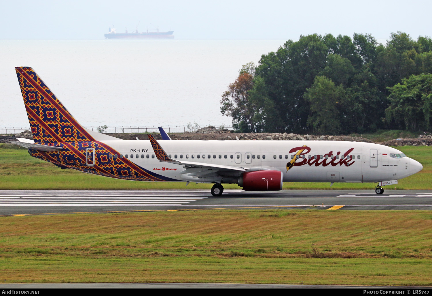 Aircraft Photo of PK-LBY | Boeing 737-8GP | Batik Air | AirHistory.net #281201