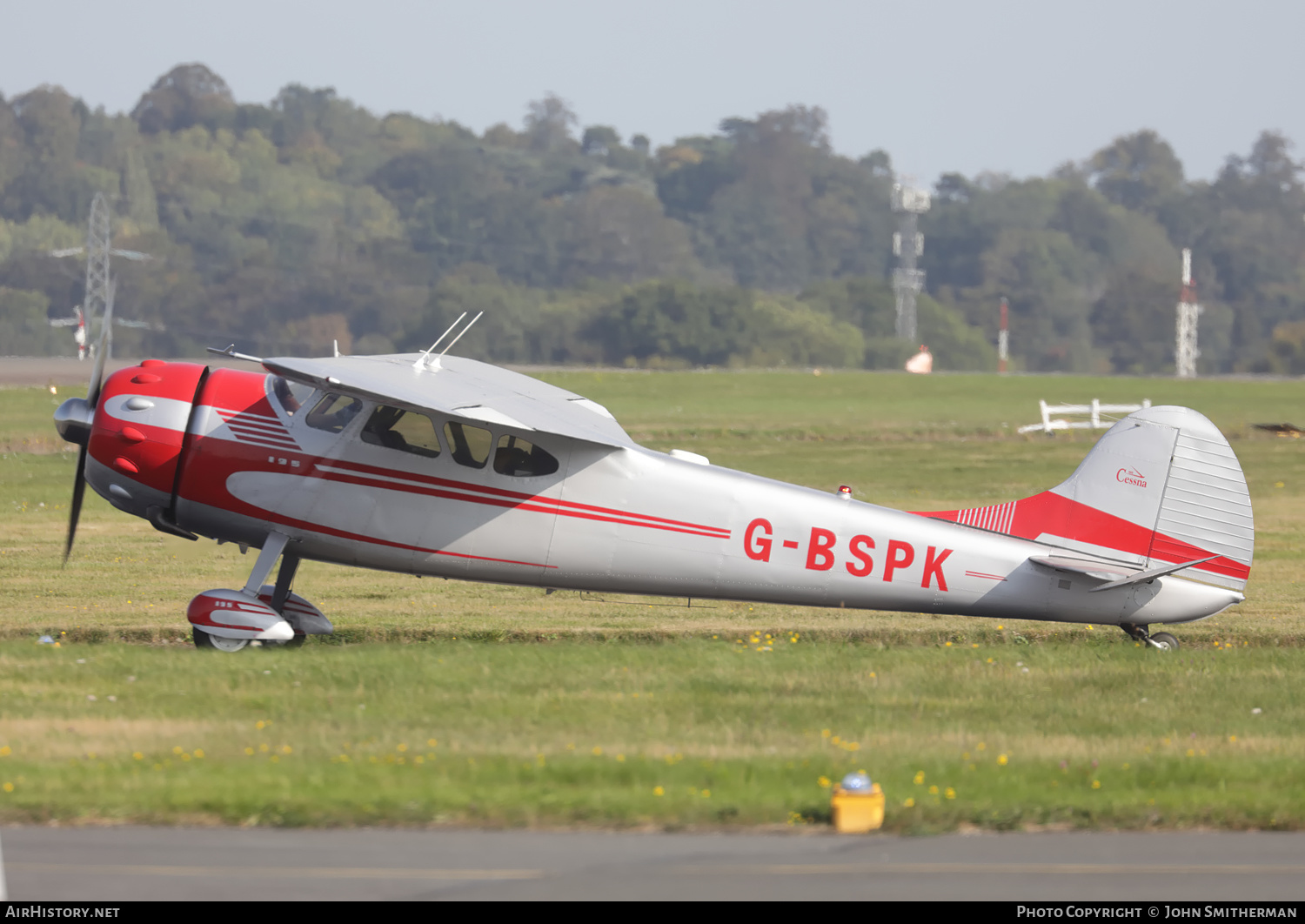 Aircraft Photo of G-BSPK | Cessna 195A | AirHistory.net #281228