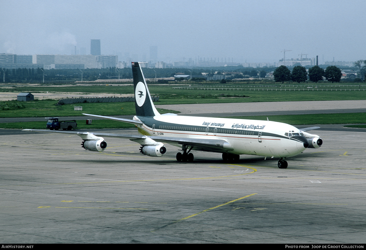 Aircraft Photo of G-AZWA | Boeing 707-321(F) | Iraqi Airways | AirHistory.net #281231
