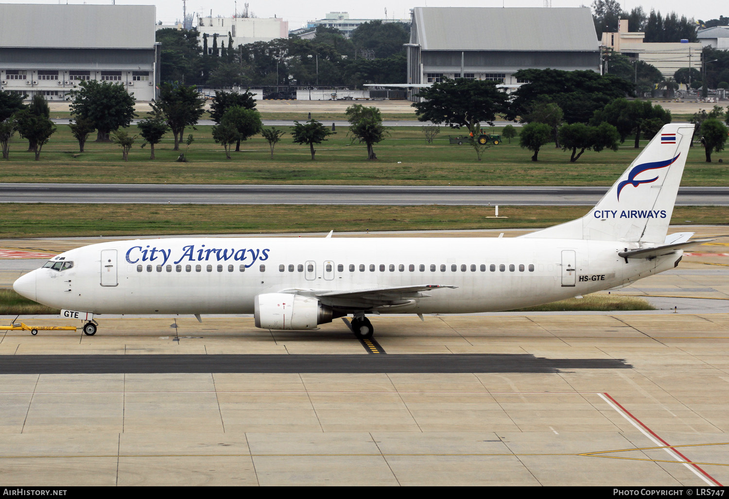 Aircraft Photo of HS-GTE | Boeing 737-4H6 | City Airways | AirHistory.net #281237