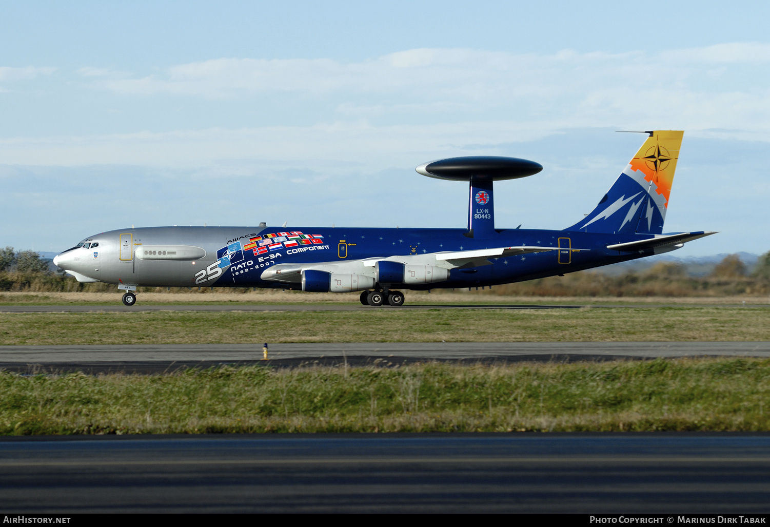 Aircraft Photo of LX-N90443 | Boeing E-3A Sentry | Luxembourg - NATO | AirHistory.net #281242