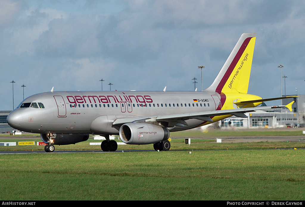 Aircraft Photo of D-AGWO | Airbus A319-132 | Germanwings | AirHistory.net #281246