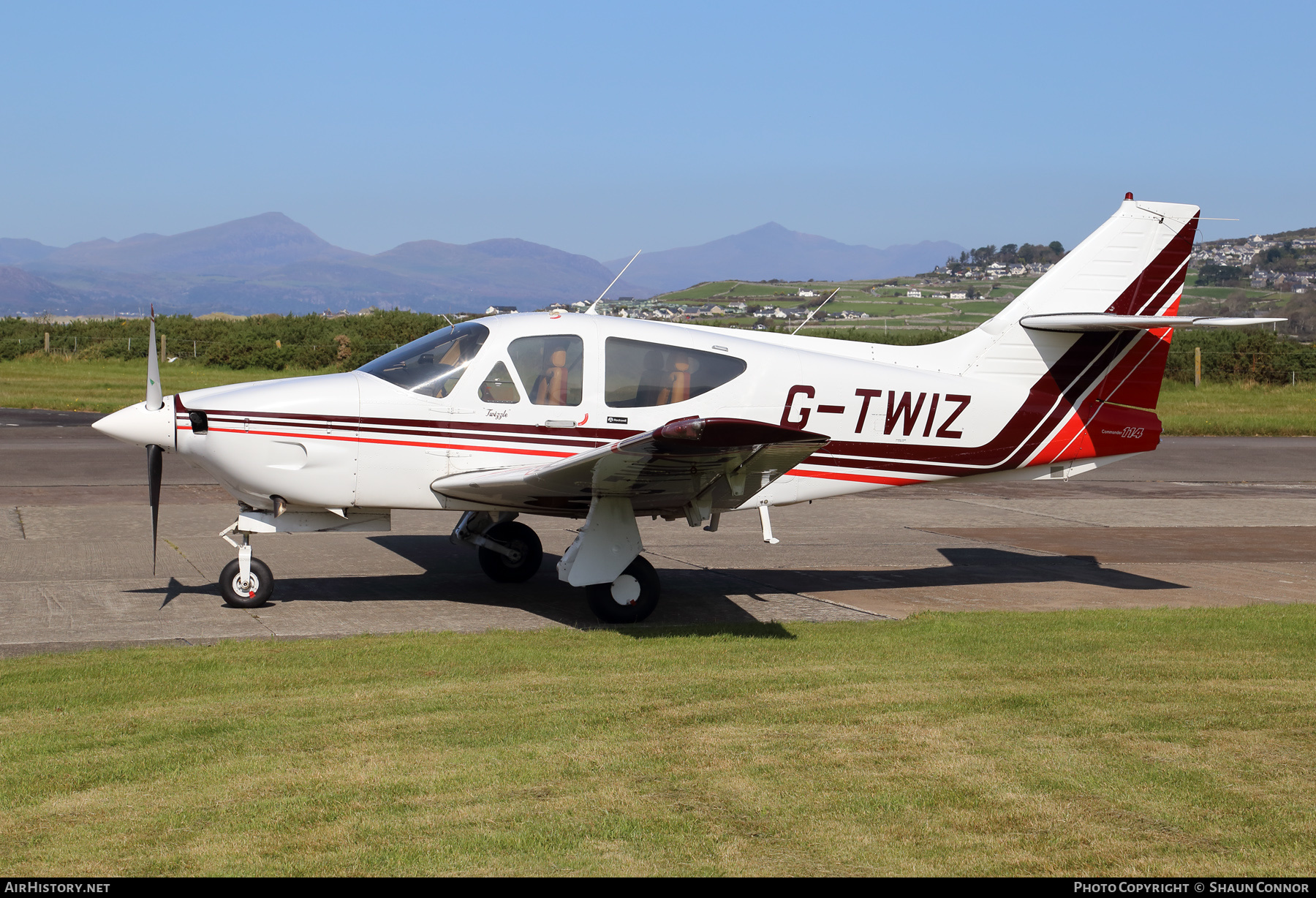 Aircraft Photo of G-TWIZ | Rockwell Commander 114 | AirHistory.net #281257