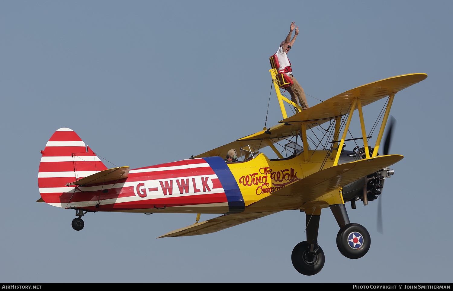 Aircraft Photo of G-WWLK | Stearman PT-17 Kaydet (A75N1) | The Wing Walk Company | AirHistory.net #281259