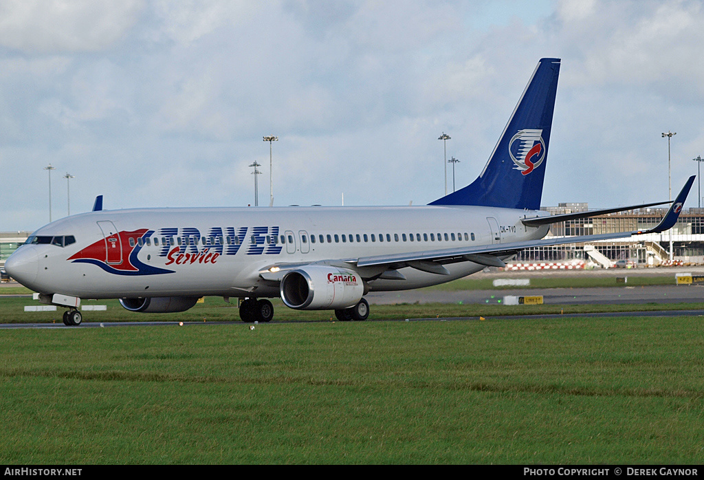 Aircraft Photo of OK-TVO | Boeing 737-8CX | Travel Service | AirHistory.net #281264