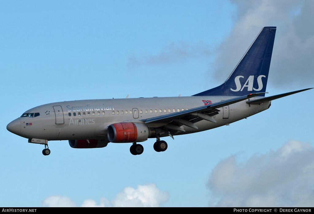 Aircraft Photo of LN-RPU | Boeing 737-683 | Scandinavian Airlines - SAS | AirHistory.net #281268