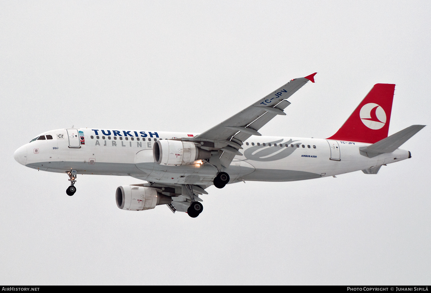 Aircraft Photo of TC-JPV | Airbus A320-214 | Turkish Airlines | AirHistory.net #281293