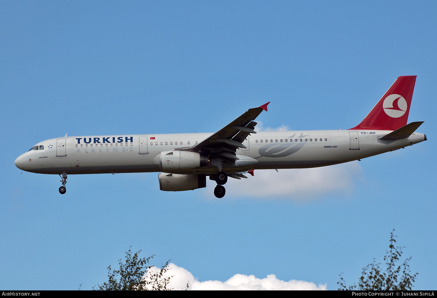 Aircraft Photo of TC-JRF | Airbus A321-231 | Turkish Airlines | AirHistory.net #281295