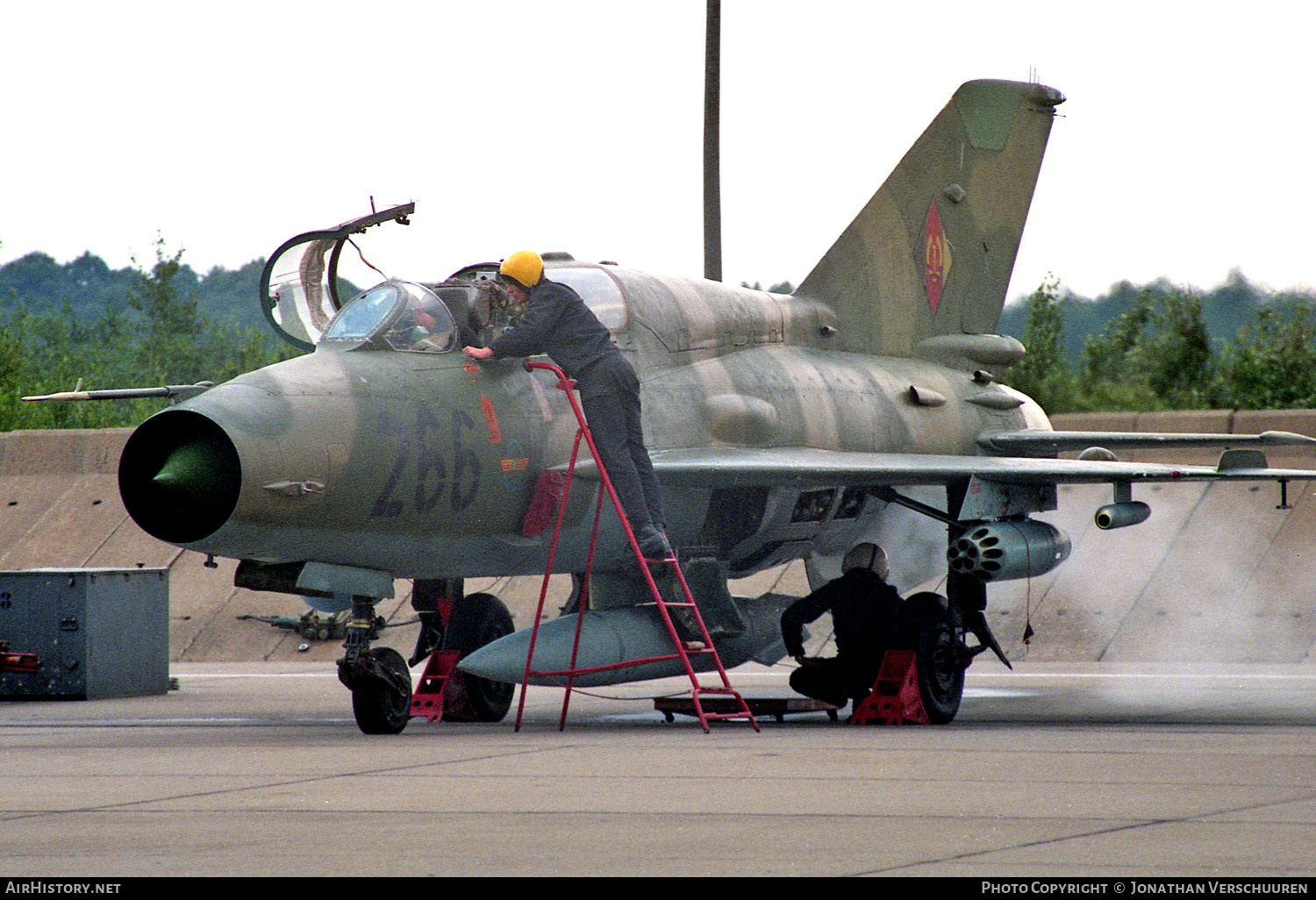 Aircraft Photo of 266 | Mikoyan-Gurevich MiG-21UM | East Germany - Air Force | AirHistory.net #281305