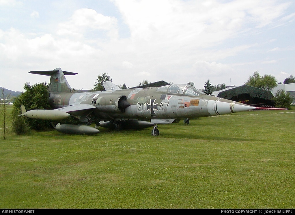 Aircraft Photo of 2047 | Lockheed F-104G Starfighter | Germany - Air Force | AirHistory.net #281314