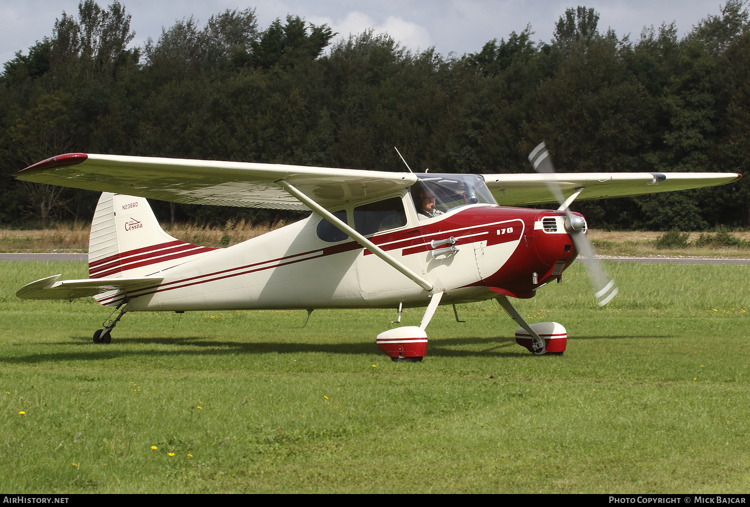 Aircraft Photo of N2366D | Cessna 170B | AirHistory.net #281325