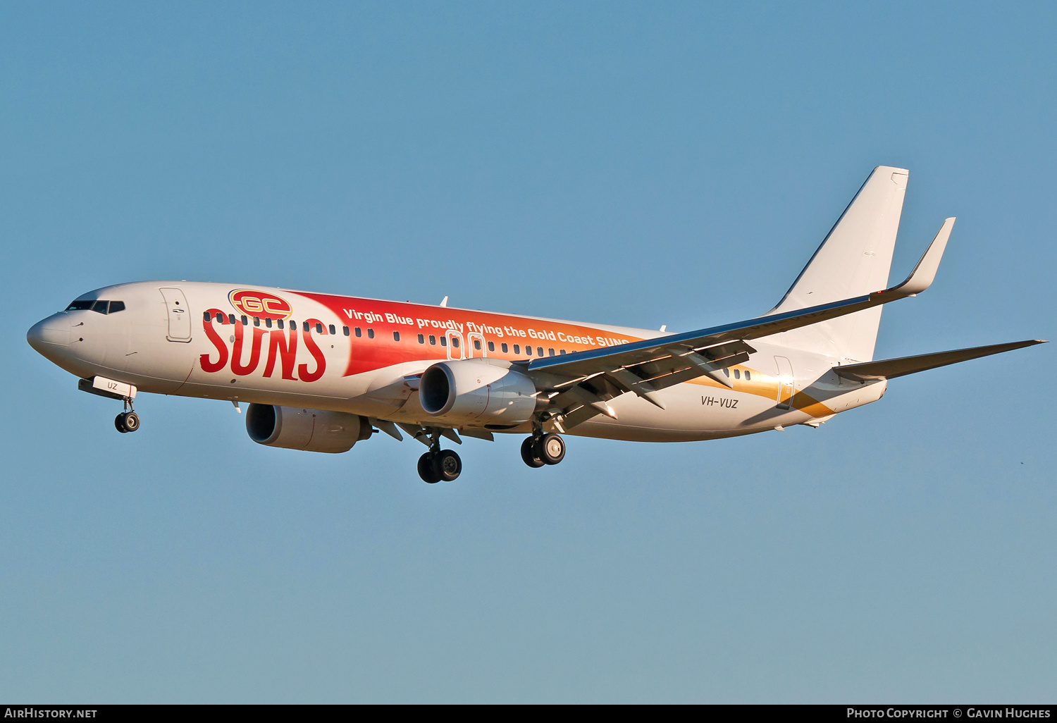 Aircraft Photo of VH-VUZ | Boeing 737-8FE | Virgin Blue Airlines | AirHistory.net #281348