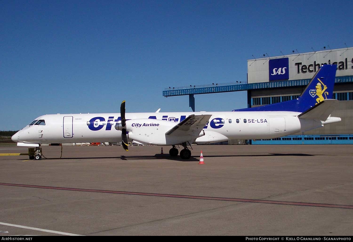 Aircraft Photo of SE-LSA | Saab 2000 | City Airline | AirHistory.net #281352