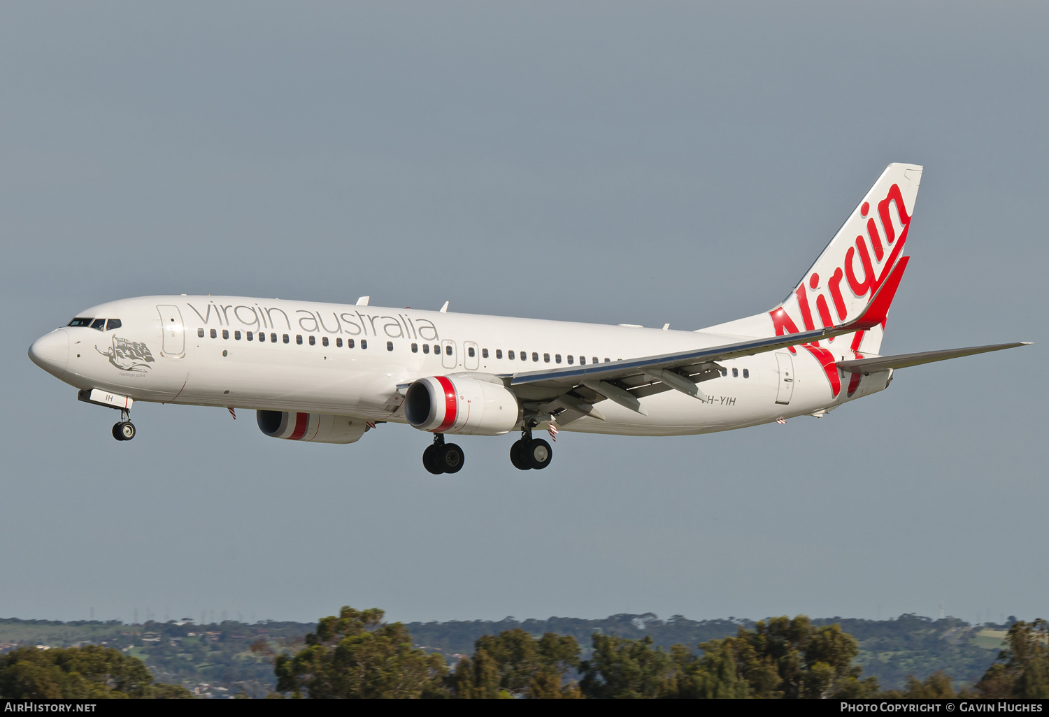 Aircraft Photo of VH-YIH | Boeing 737-8FE | Virgin Australia Airlines | AirHistory.net #281357