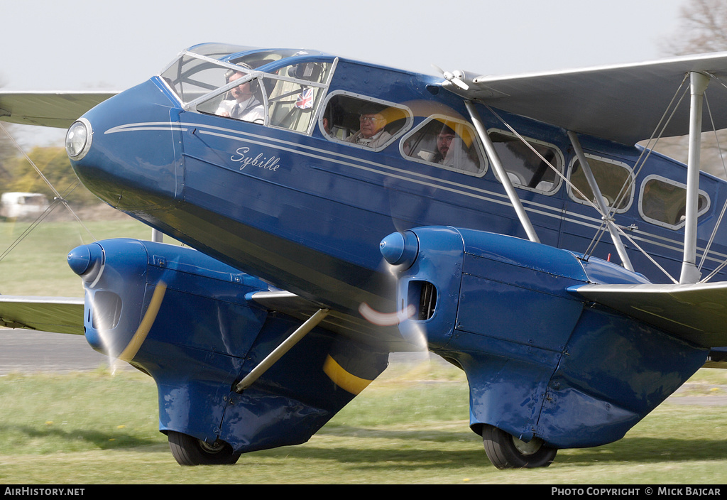 Aircraft Photo of G-AGTM | De Havilland D.H. 89A Dragon Rapide | AirHistory.net #281358