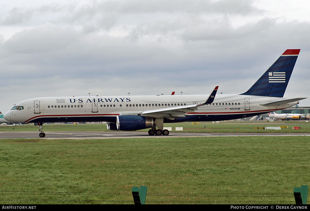 Aircraft Photo of N202UW | Boeing 757-2B7 | US Airways | AirHistory.net #281375