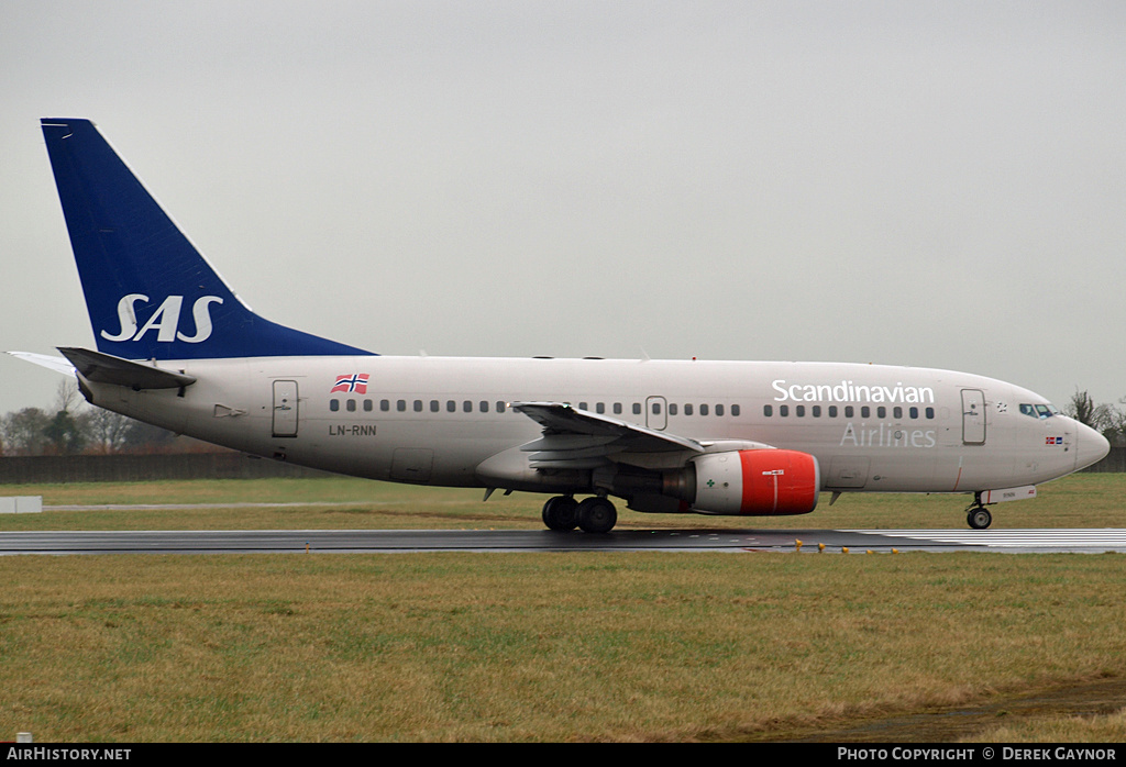 Aircraft Photo of LN-RNN | Boeing 737-783 | Scandinavian Airlines - SAS | AirHistory.net #281377