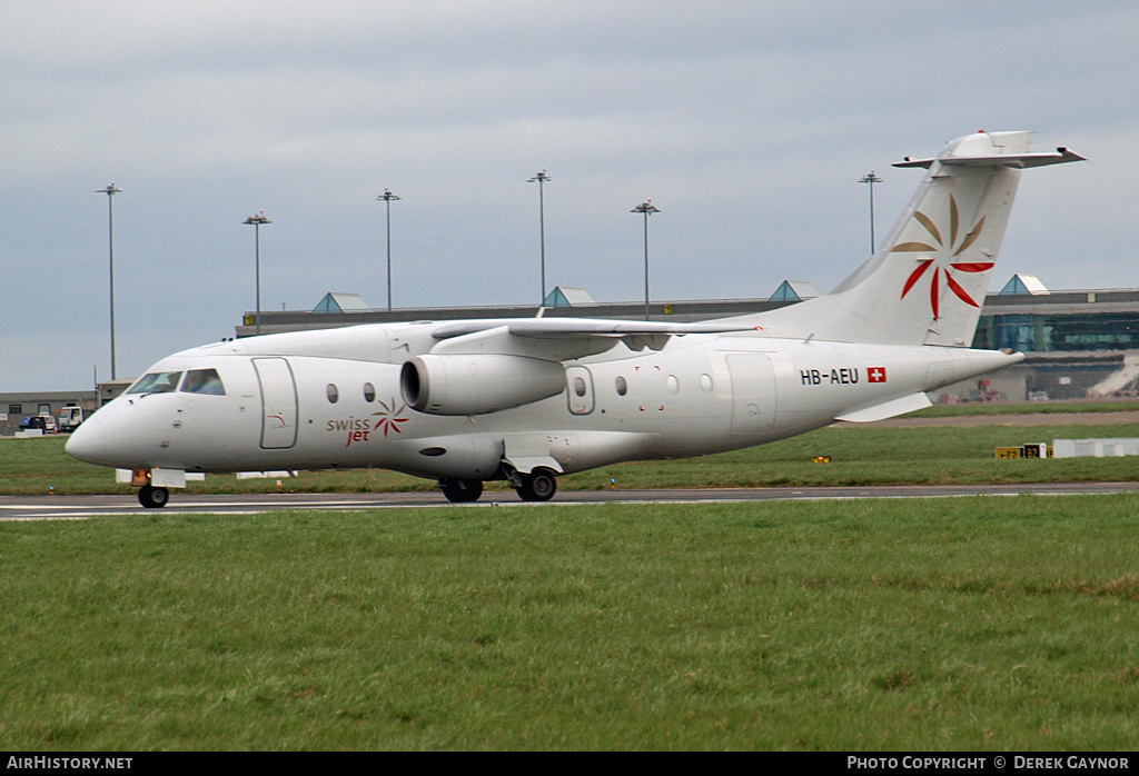 Aircraft Photo of HB-AEU | Dornier 328-310 328JET | Swiss Jet | AirHistory.net #281380
