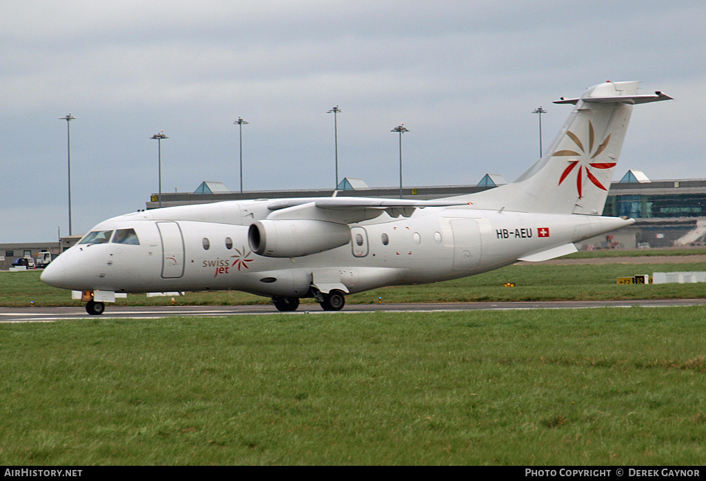 Aircraft Photo of HB-AEU | Fairchild Dornier 328-310 328JET | Swiss Jet | AirHistory.net #281380