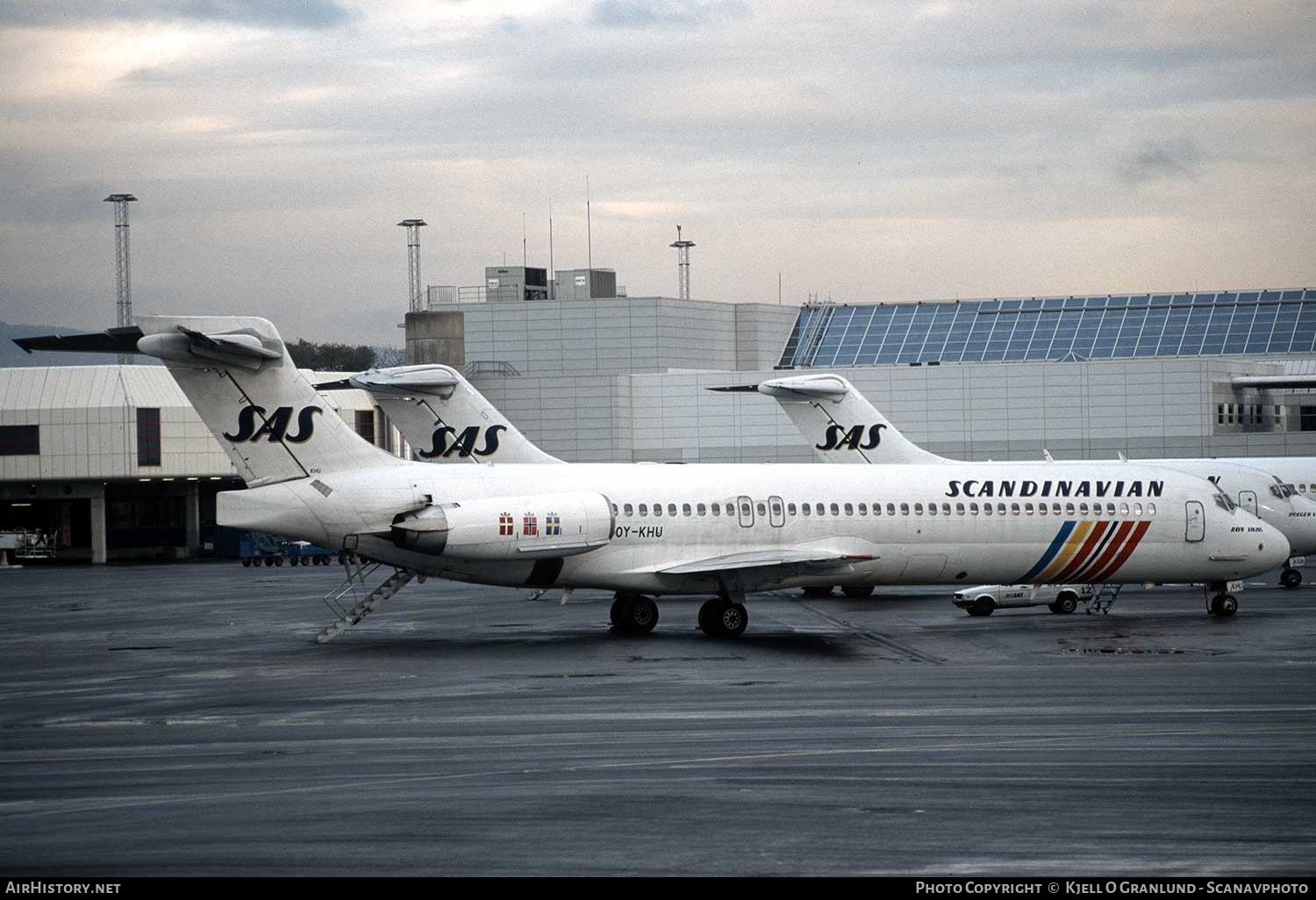 Aircraft Photo of OY-KHU | McDonnell Douglas MD-87 (DC-9-87) | Scandinavian Airlines - SAS | AirHistory.net #281383