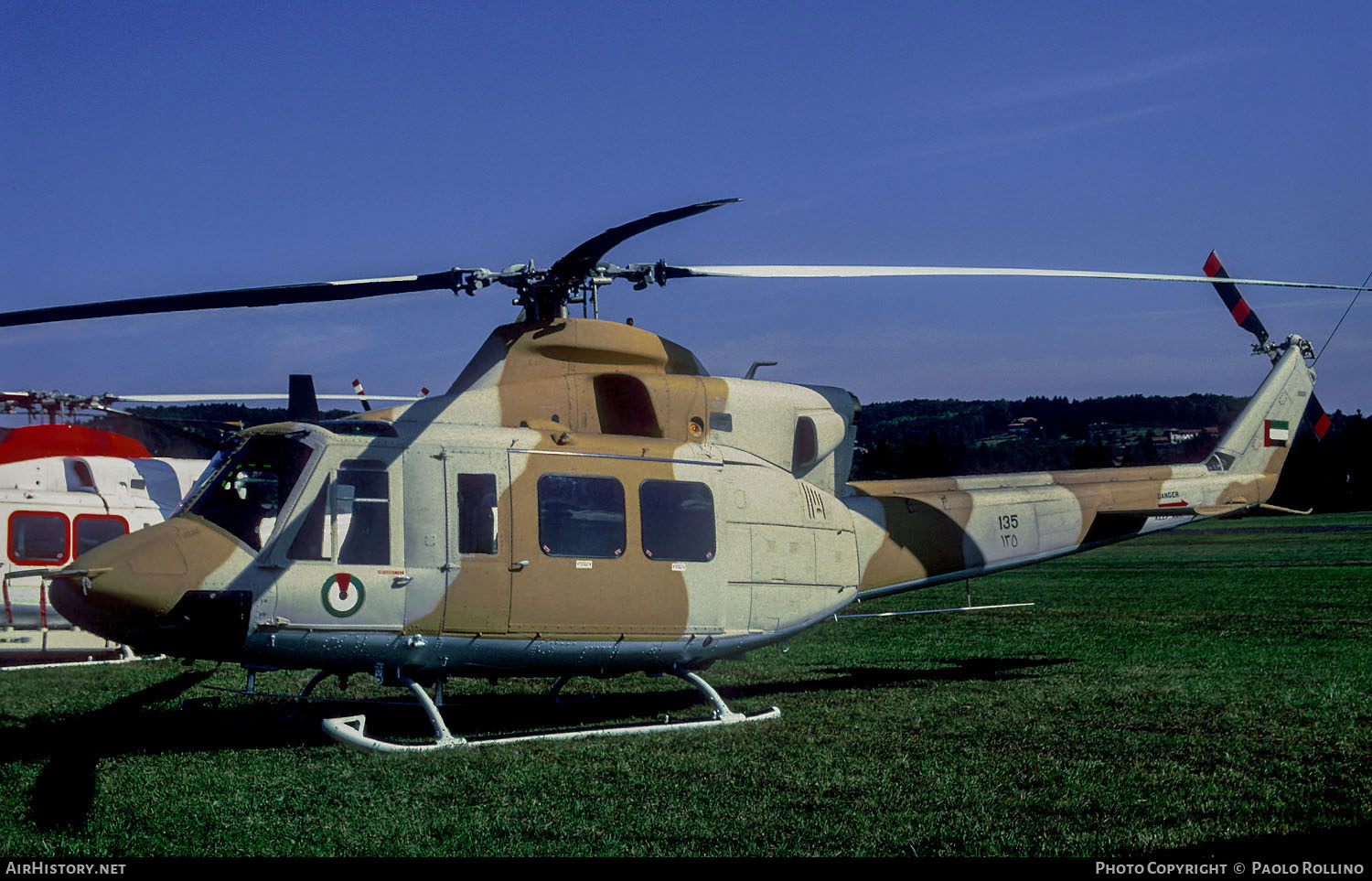 Aircraft Photo of 135 / ١٣٥ | Agusta AB-412HP Grifone | United Arab Emirates - Air Force | AirHistory.net #281385