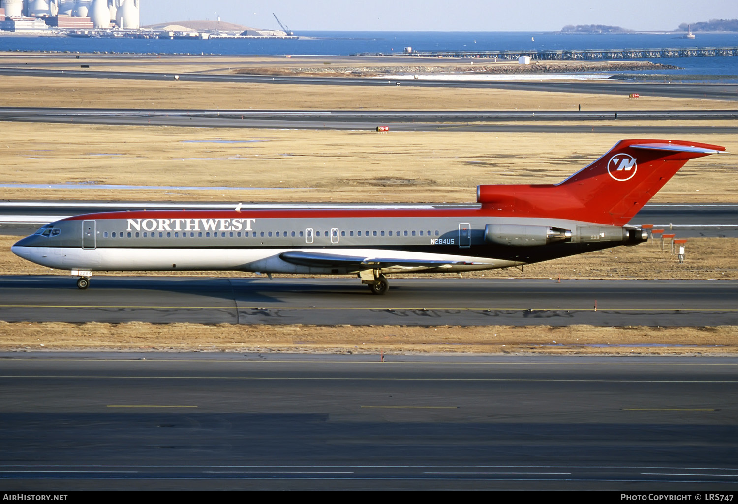 Aircraft Photo of N284US | Boeing 727-251/Adv | Northwest Airlines | AirHistory.net #281387