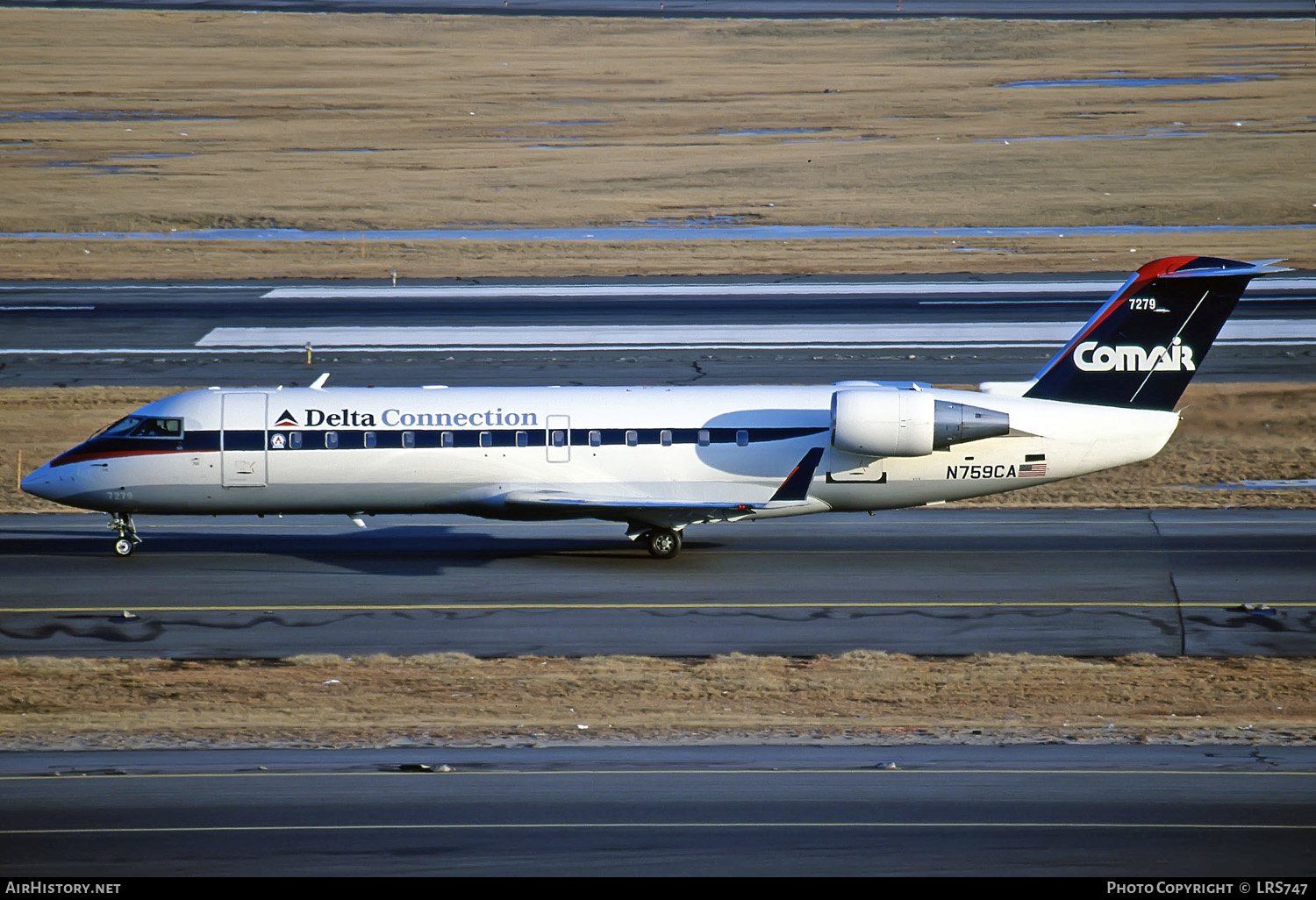 Aircraft Photo of N759CA | Bombardier CRJ-100ER (CL-600-2B19) | Delta Connection | AirHistory.net #281391