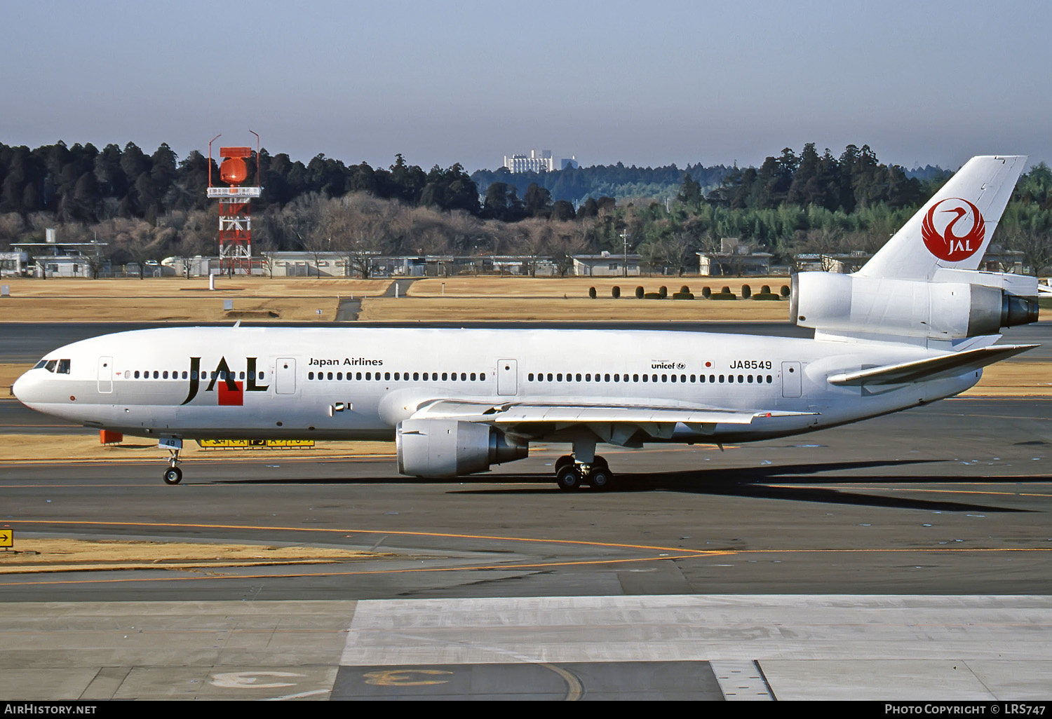 Aircraft Photo of JA8549 | McDonnell Douglas DC-10-40 | Japan Airlines - JAL | AirHistory.net #281405