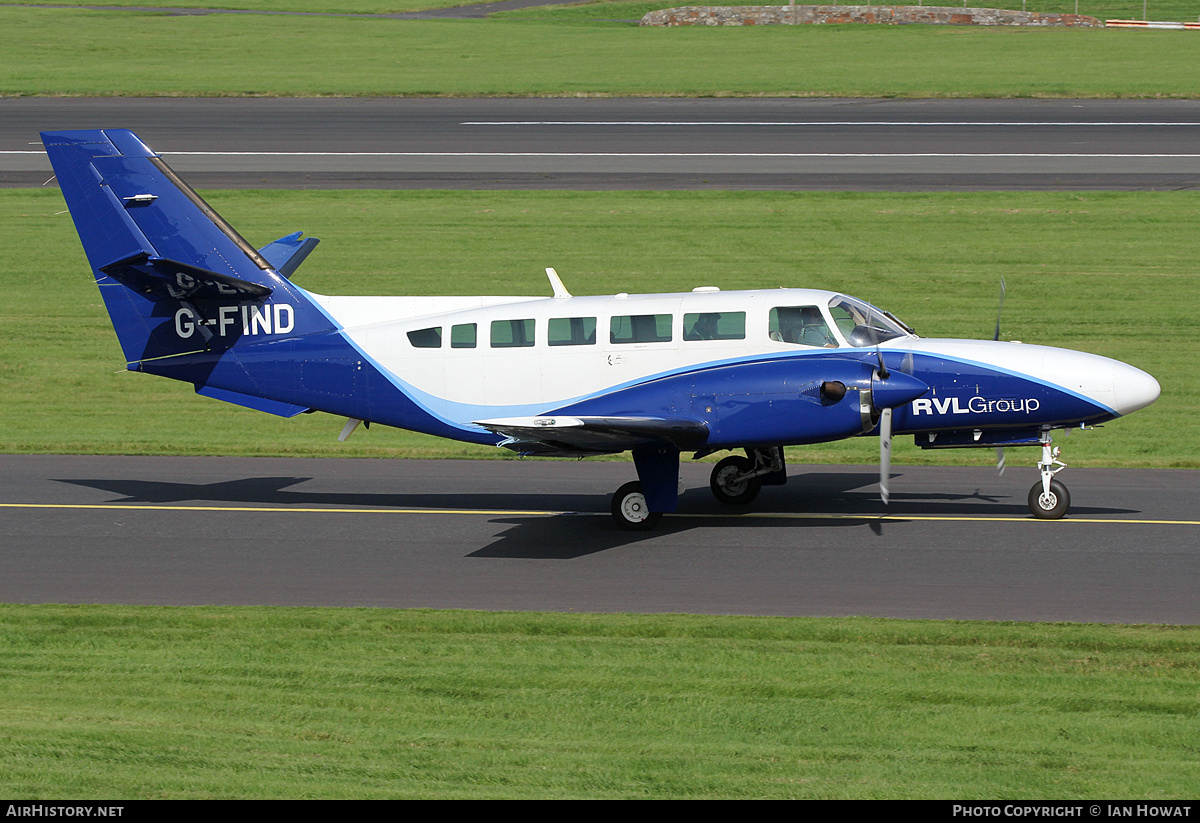 Aircraft Photo of G-FIND | Reims F406 Caravan II | RVL Group - Reconnaissance Ventures Ltd. | AirHistory.net #281425