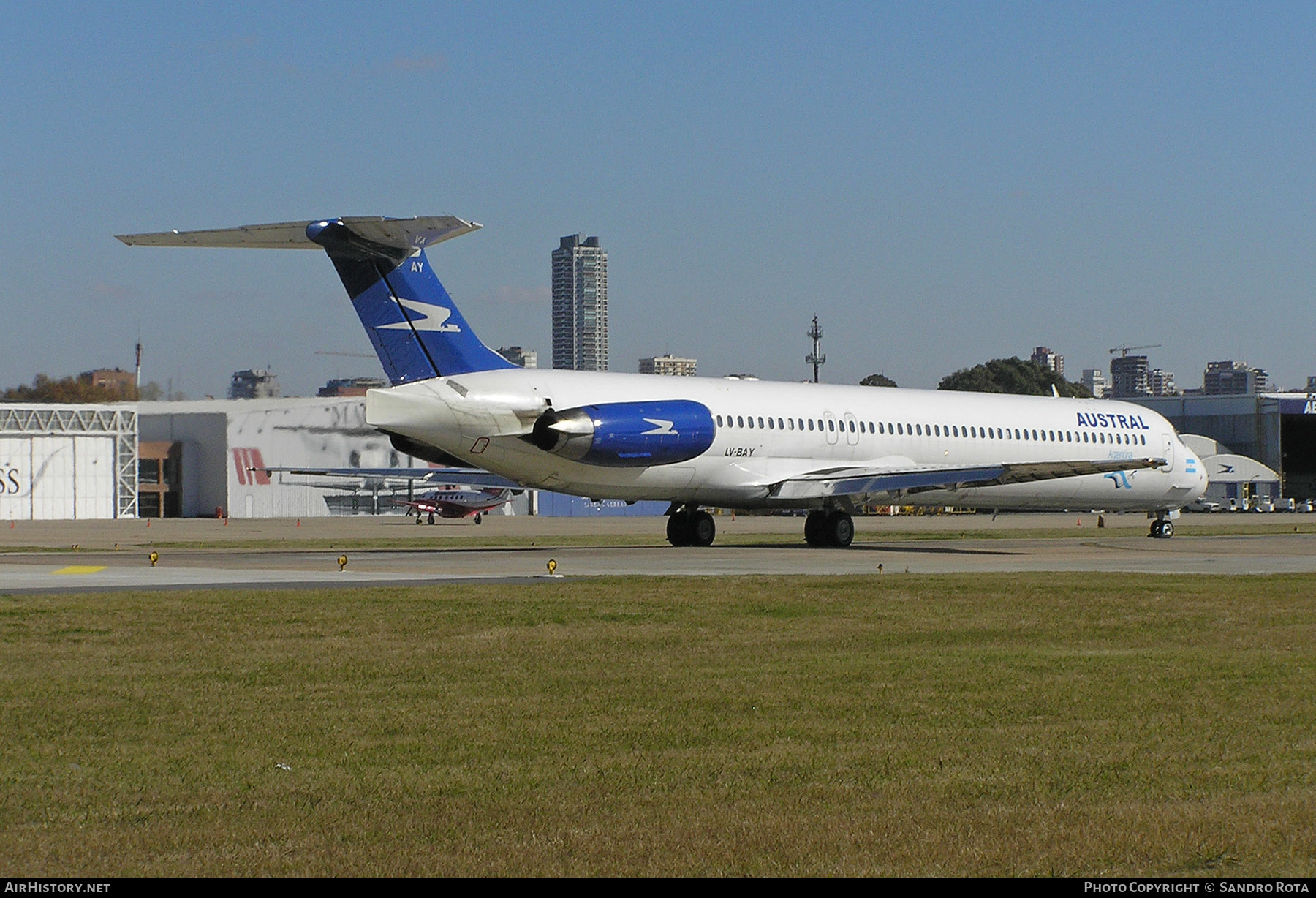 Aircraft Photo of LV-BAY | McDonnell Douglas MD-83 (DC-9-83) | Austral Líneas Aéreas | AirHistory.net #281444