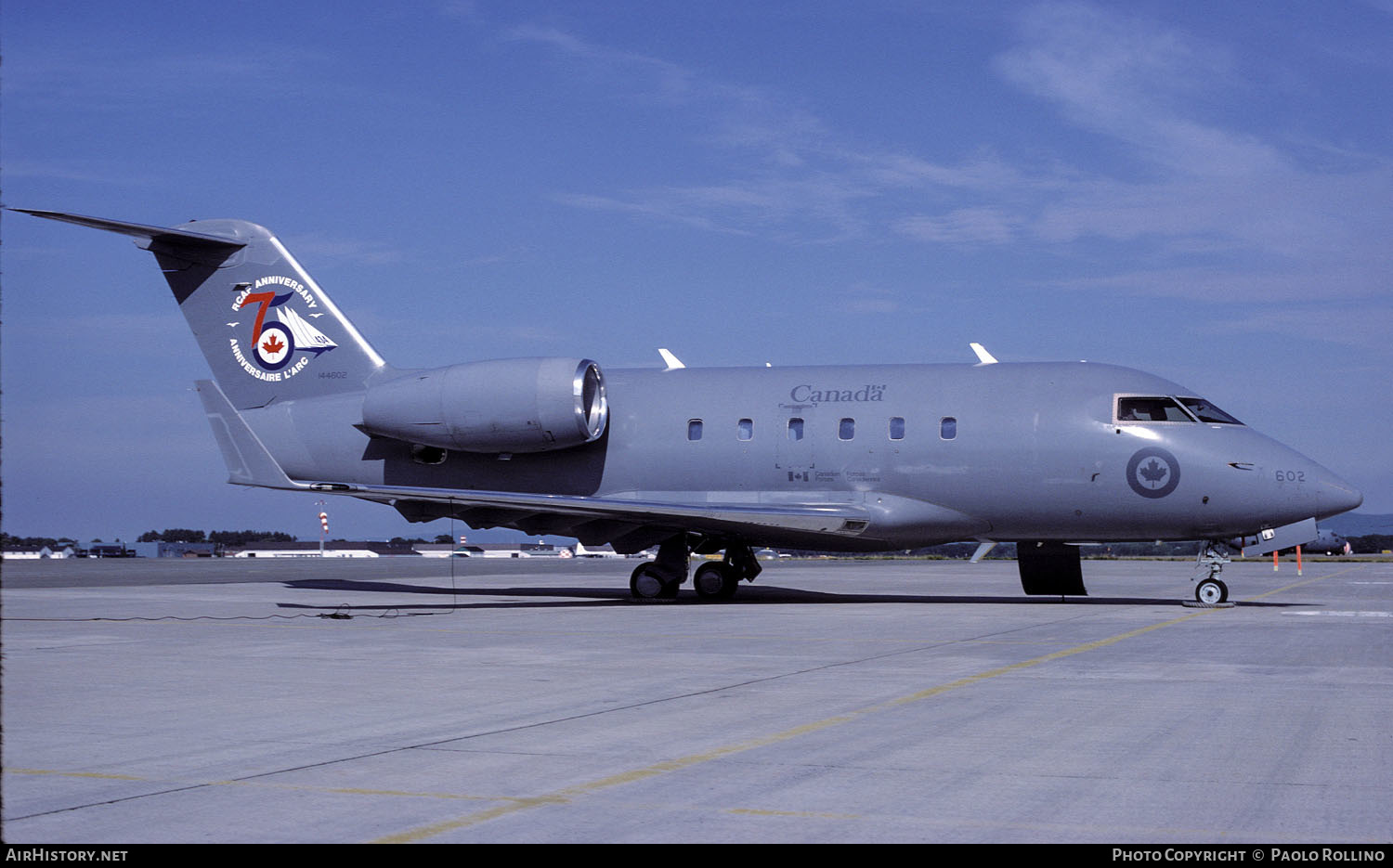 Aircraft Photo of 144602 | Canadair CC-144A Challenger (600S/CL-600-1A11) | Canada - Air Force | AirHistory.net #281447