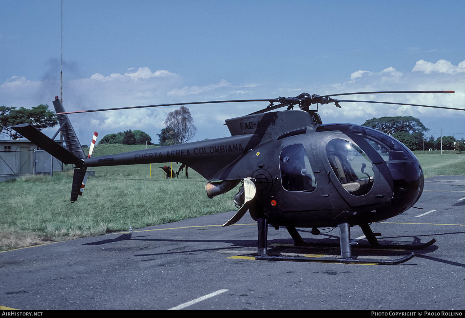 Aircraft Photo of FAC4260 | Hughes 500C (369HS) | Colombia - Air Force | AirHistory.net #281449