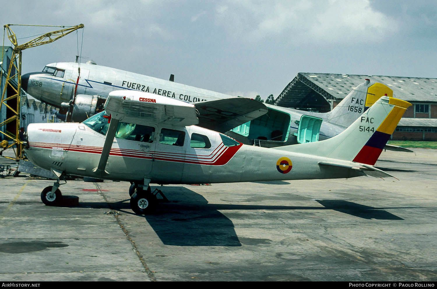 Aircraft Photo of FAC5144 | Cessna 206... | Colombia - Air Force | AirHistory.net #281451