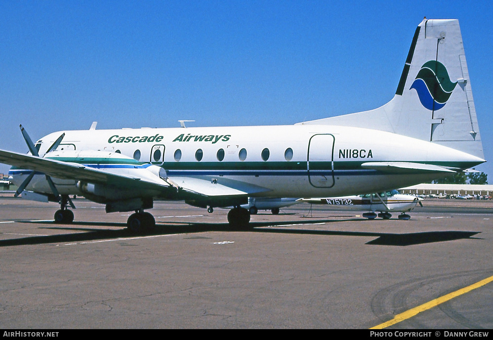 Aircraft Photo of N118CA | British Aerospace BAe-748 Srs2B/FAA | Cascade Airways | AirHistory.net #281462