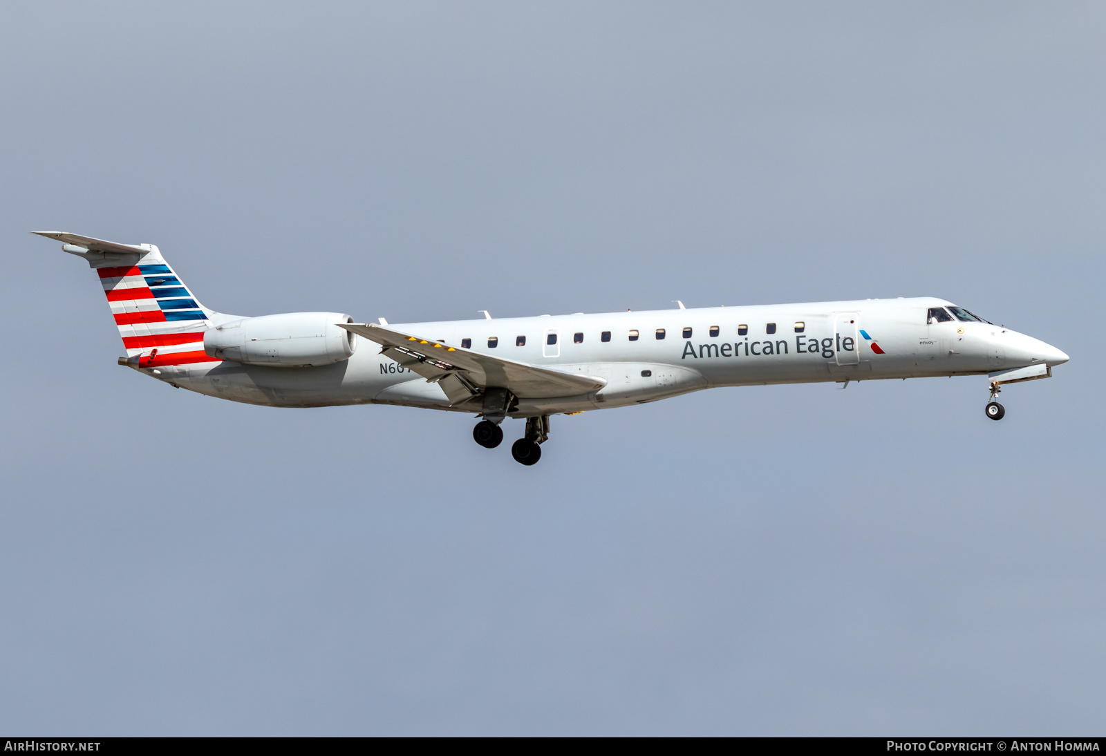 Aircraft Photo of N607AE | Embraer ERJ-145LR (EMB-145LR) | American Eagle | AirHistory.net #281476