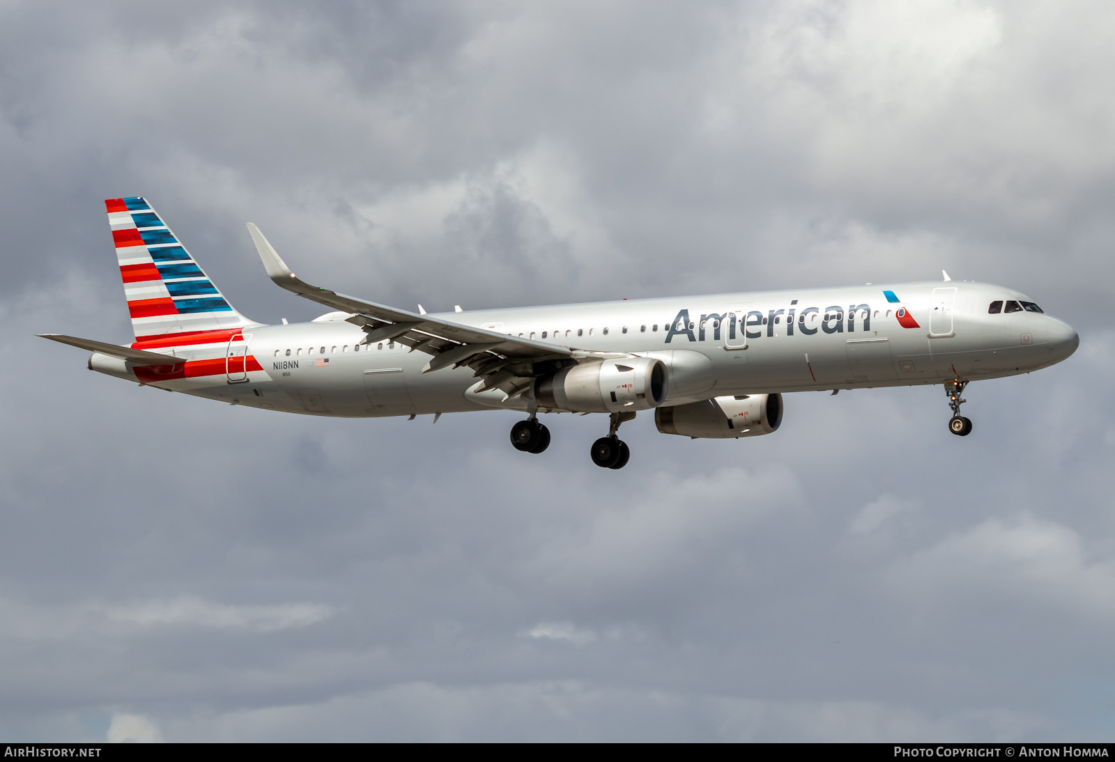 Aircraft Photo of N118NN | Airbus A321-231 | American Airlines | AirHistory.net #281499