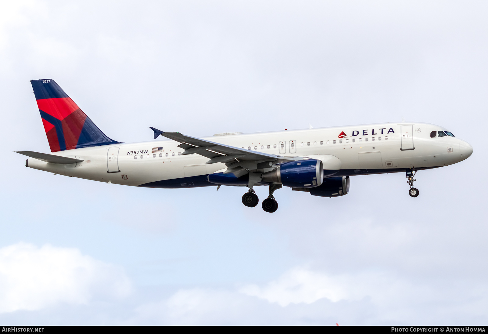 Aircraft Photo of N357NW | Airbus A320-212 | Delta Air Lines | AirHistory.net #281503