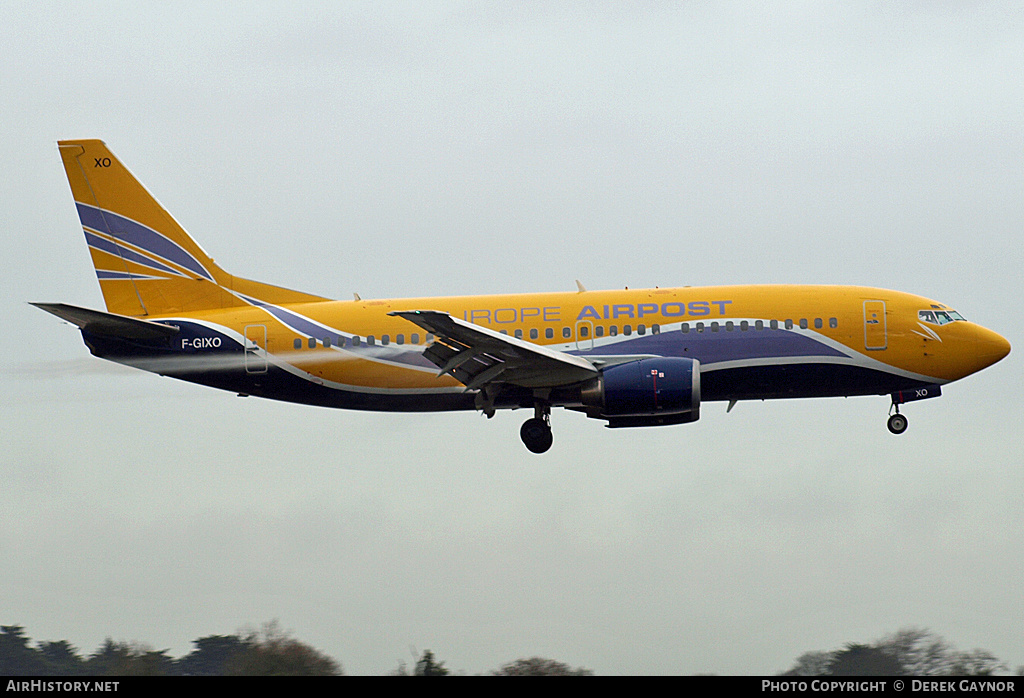 Aircraft Photo of F-GIXO | Boeing 737-3Q8(QC) | Europe Airpost | AirHistory.net #281515