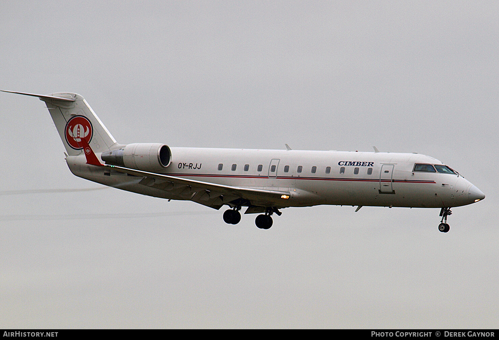 Aircraft Photo of OY-RJJ | Bombardier CRJ-200ER (CL-600-2B19) | Cimber Air | AirHistory.net #281516