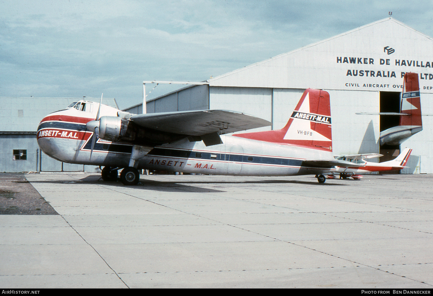 Aircraft Photo of VH-BFB | Bristol 170 Freighter Mk31 | Ansett - MAL | AirHistory.net #281569