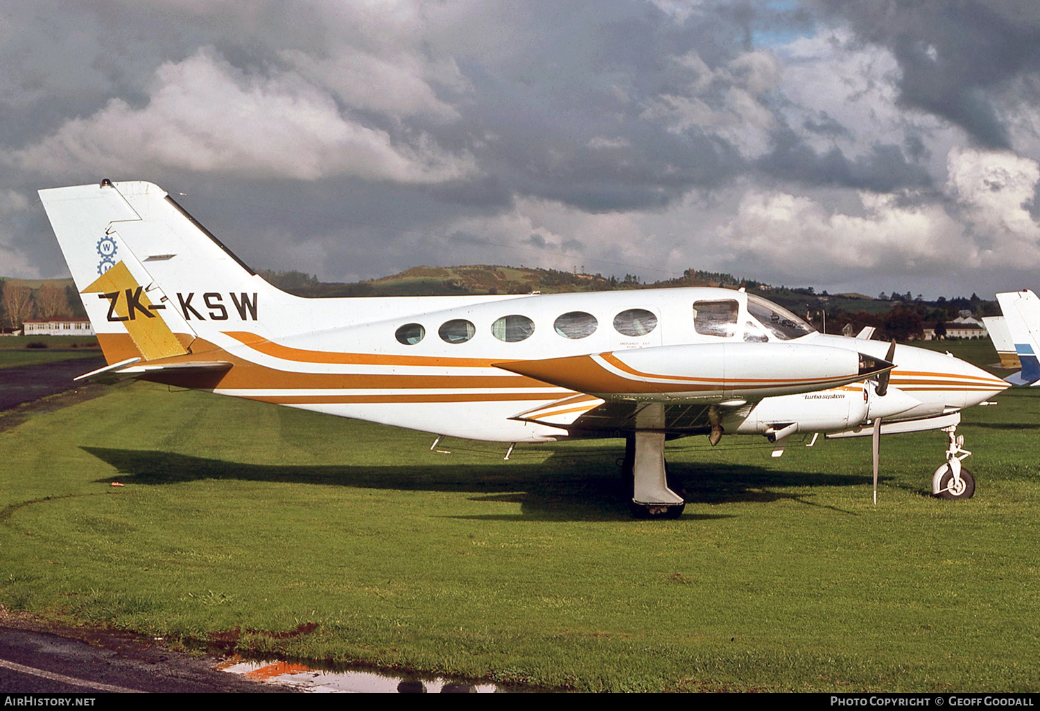 Aircraft Photo of ZK-KSW | Cessna 414 | AirHistory.net #281571