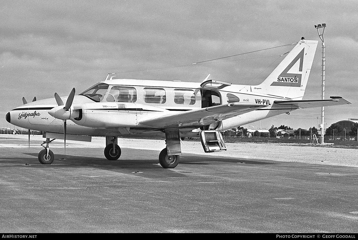 Aircraft Photo of VH-PVL | Piper PA-31-310 Navajo | Santos | AirHistory.net #281578