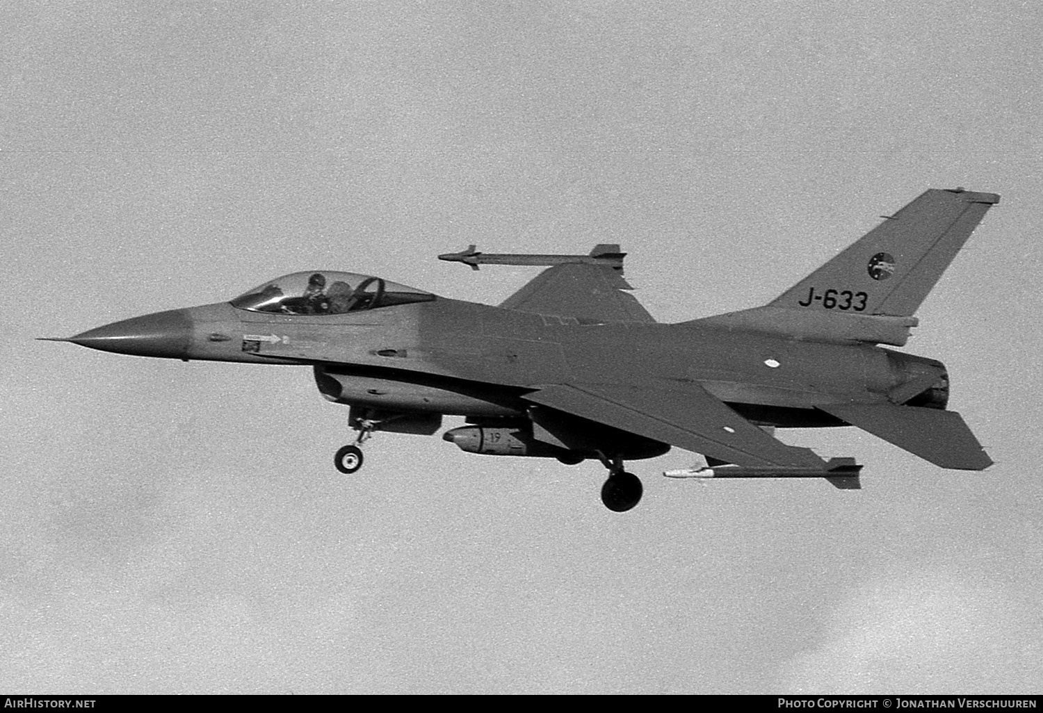 Aircraft Photo of J-633 | General Dynamics F-16A Fighting Falcon | Netherlands - Air Force | AirHistory.net #281592