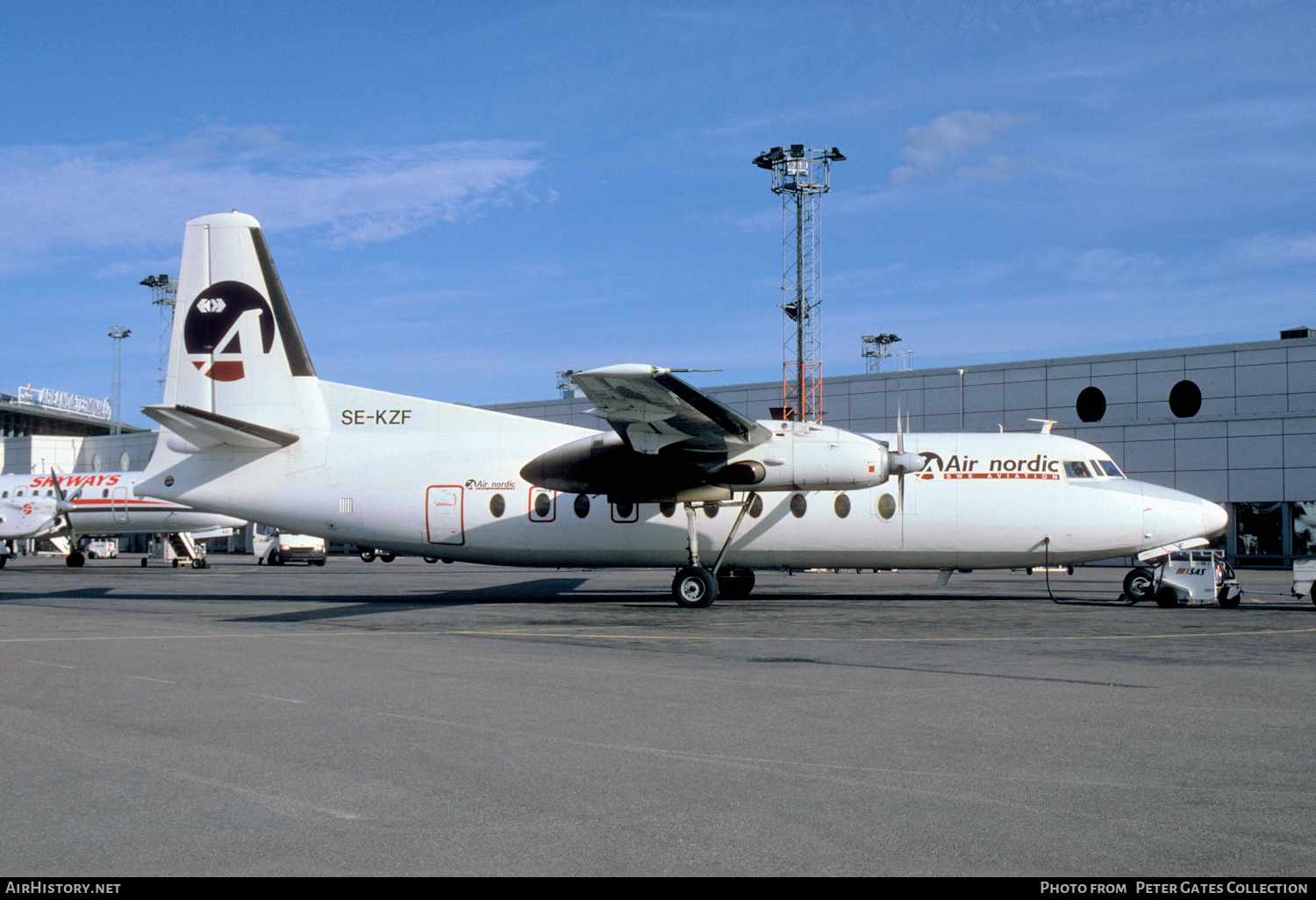 Aircraft Photo of SE-KZF | Fokker F27-100 Friendship | Air Nordic | AirHistory.net #281601