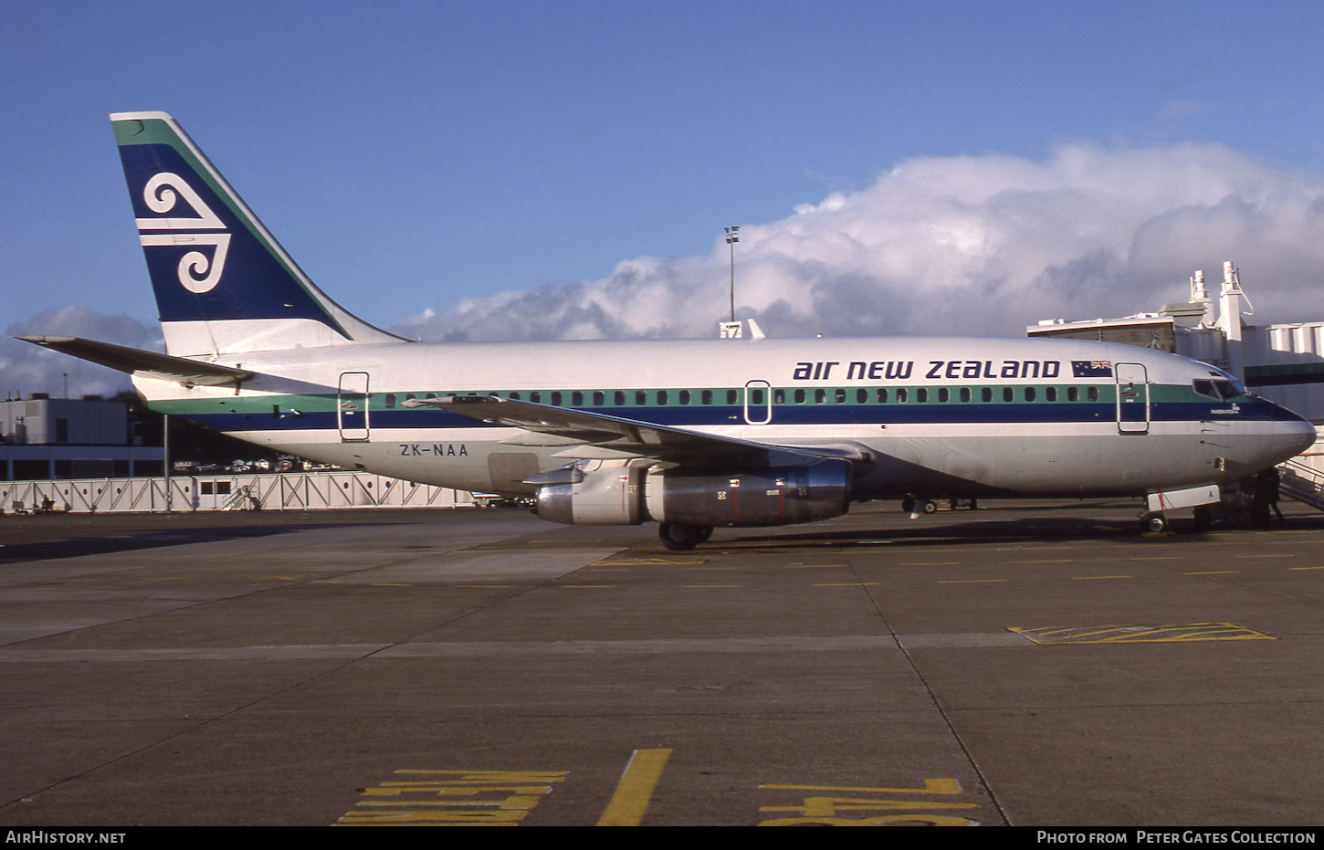 Aircraft Photo of ZK-NAA | Boeing 737-204/Adv | Air New Zealand | AirHistory.net #281602